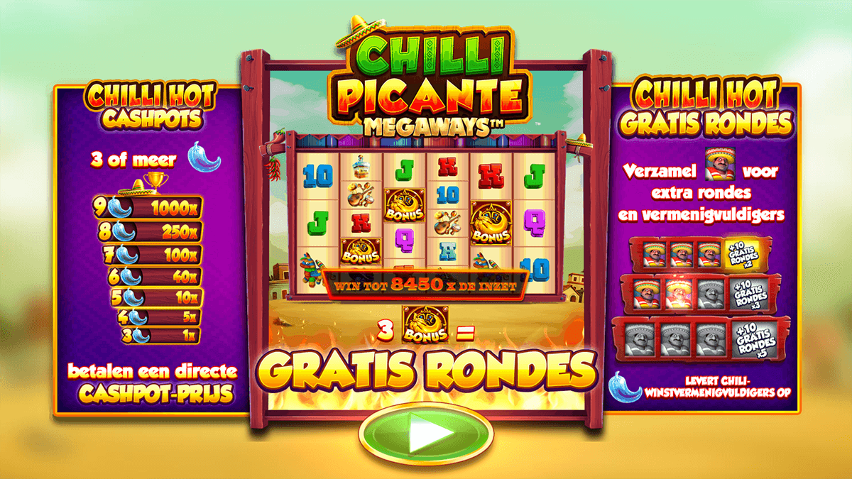 Chilli Picante Megaways screenshot