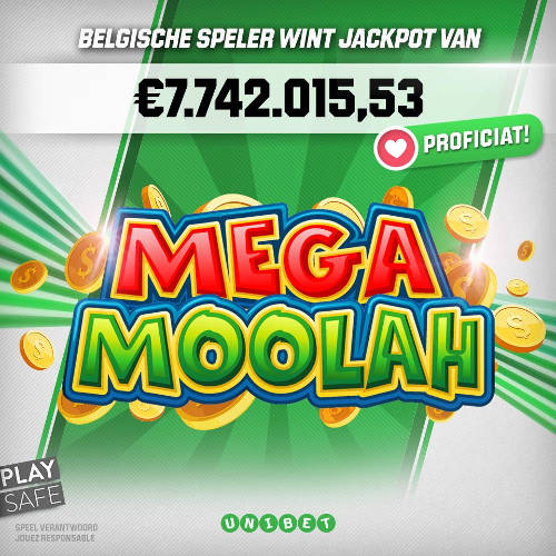 Belg wint €7.742.015,53 bij Unibet