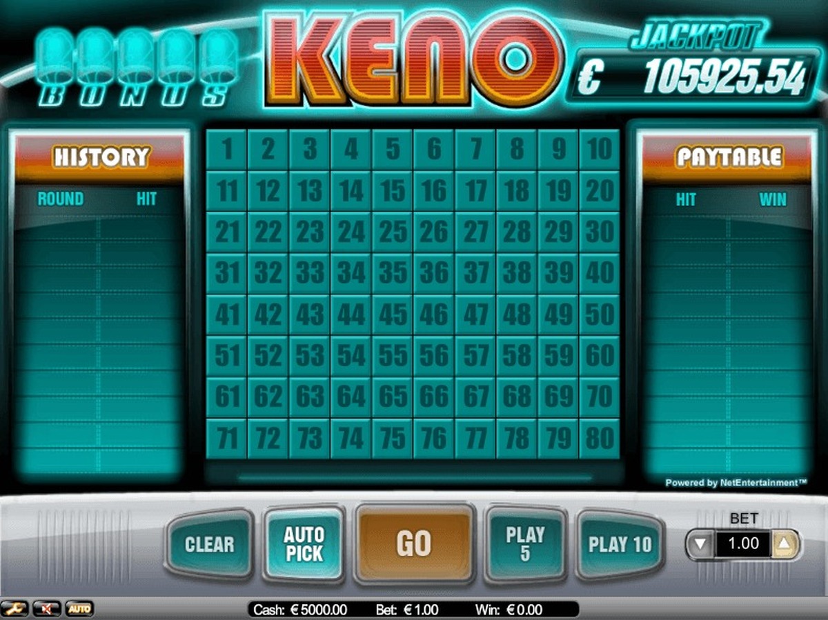 Bingo Keno - screenshot