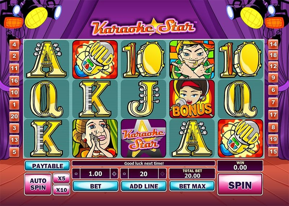 Karaoke Star Slot - screenshot