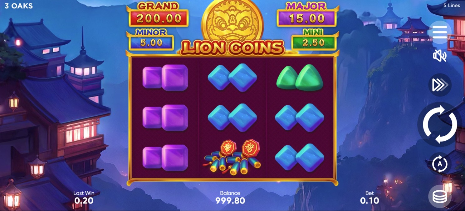 Lion Coins Slot - screenshot
