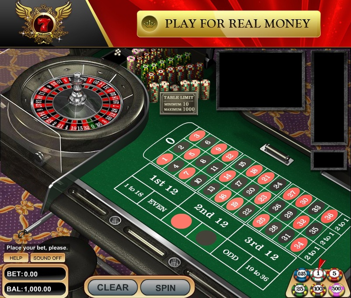VIP European Roulette - screenshot