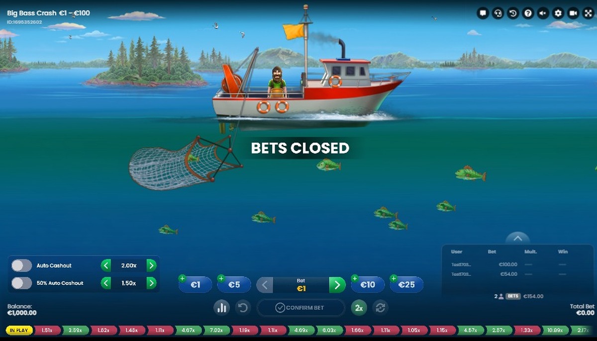 Big Bass Crash - screenshot