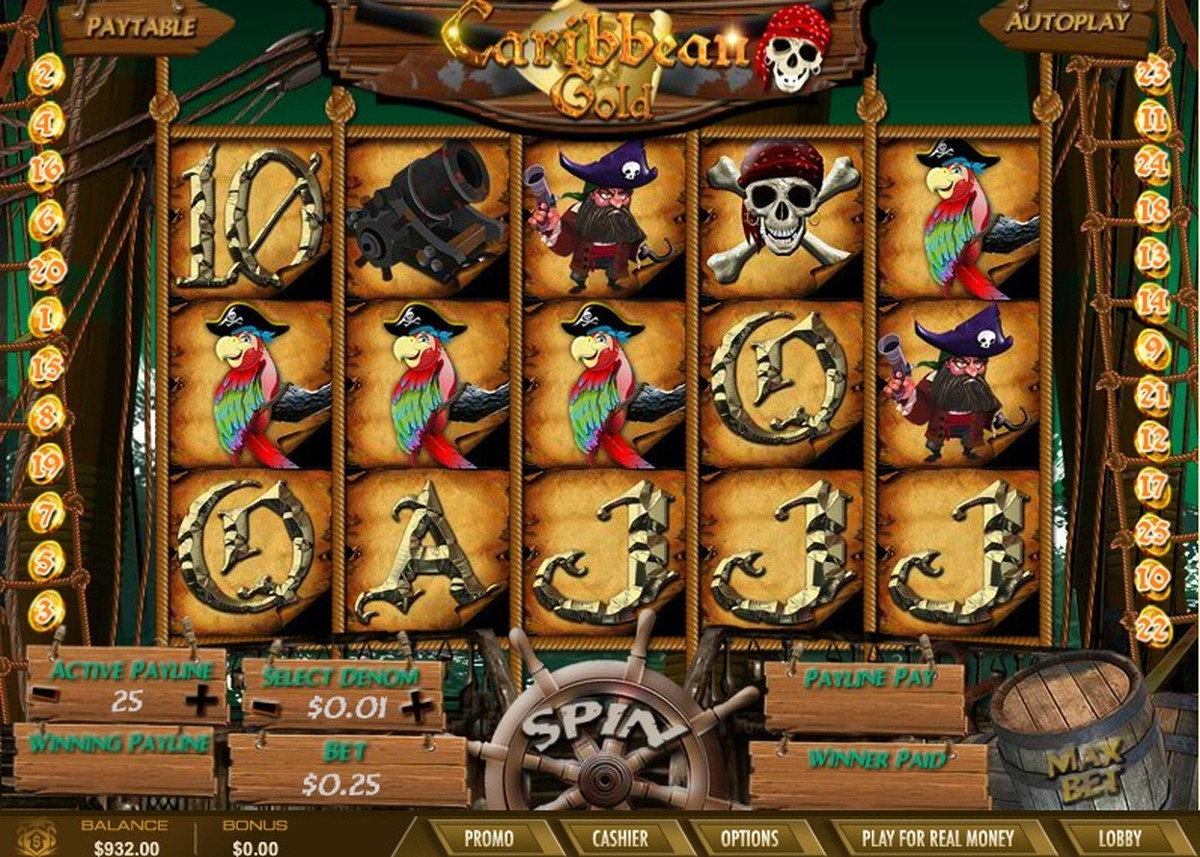 Caribbean Gold - screenshot