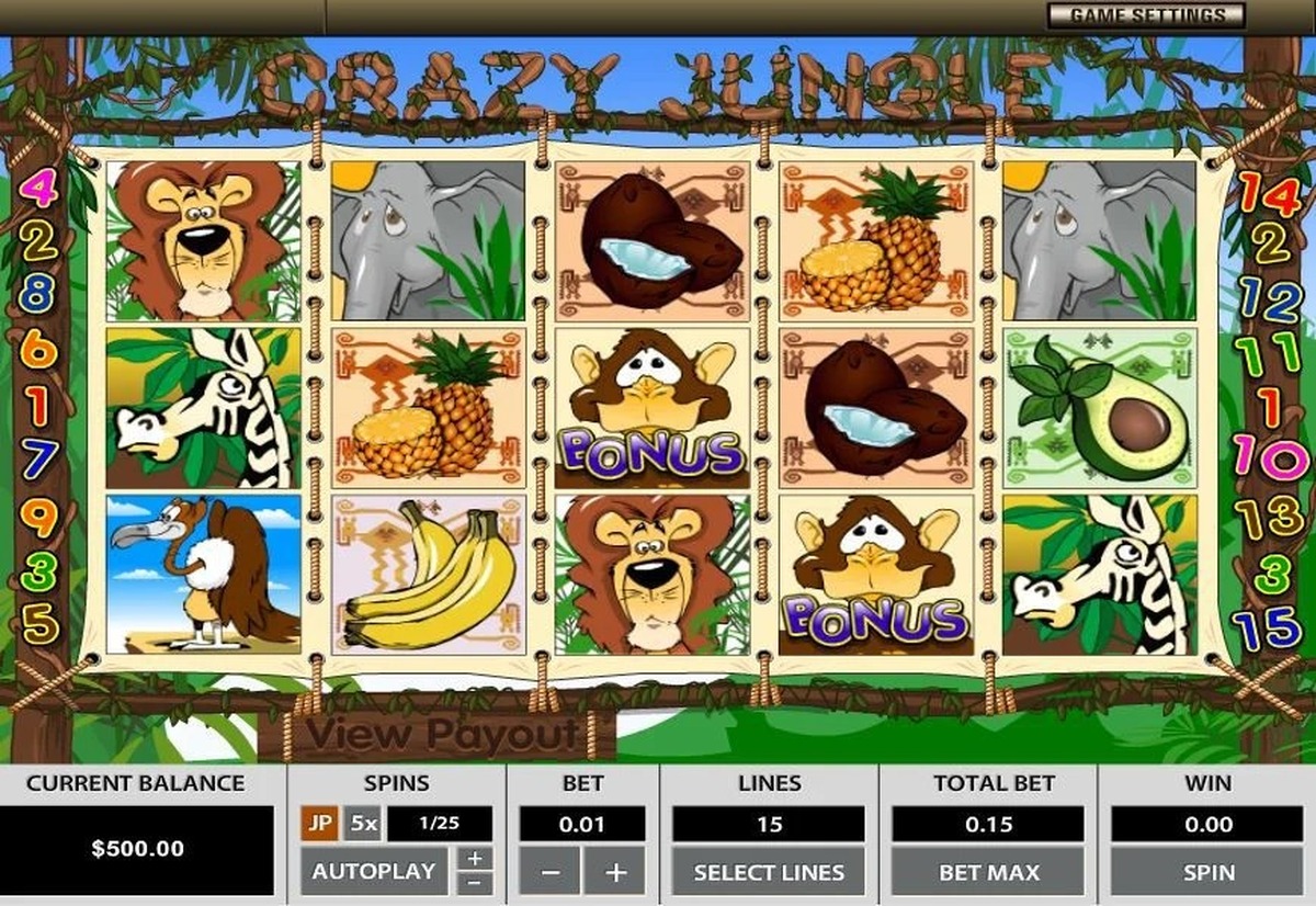 Crazy Jungle Slot - screenshot