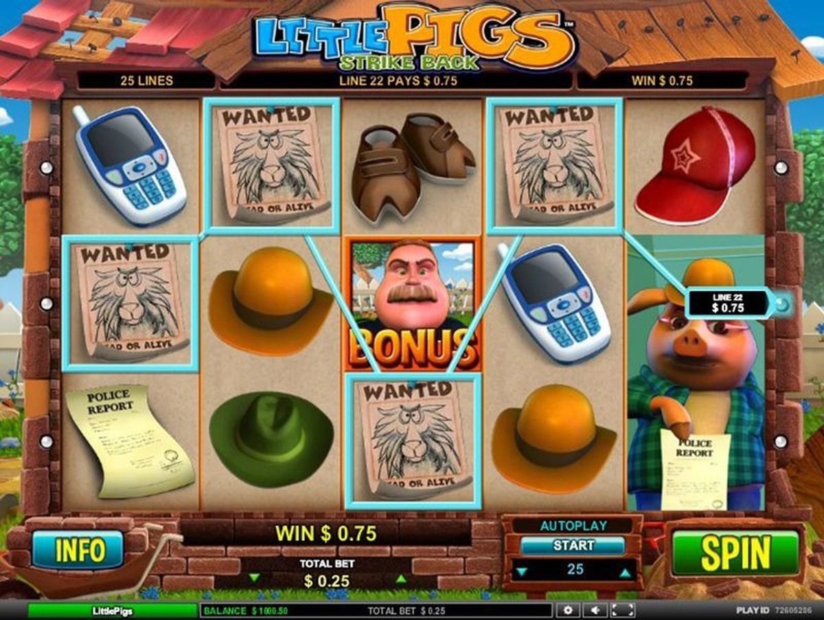 Little Pigs Strike Back Slot - screenshot