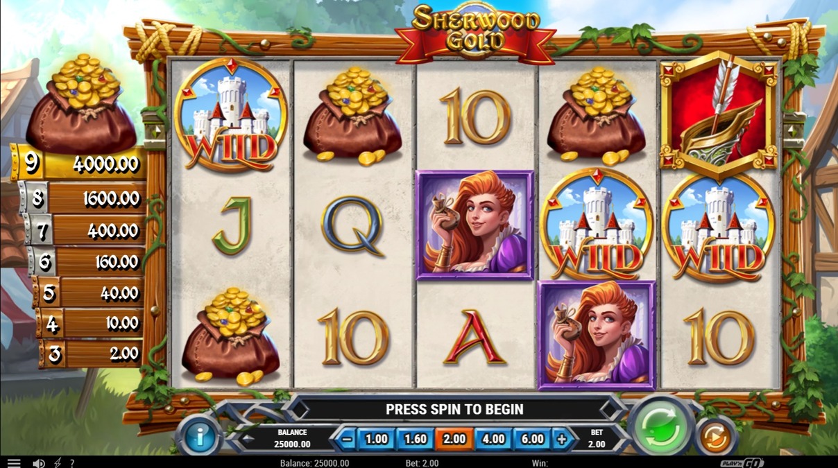 Sherwood Gold Slot - screenshot