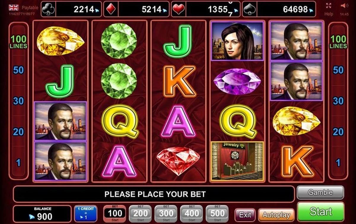 Blue Heart Slot - screenshot