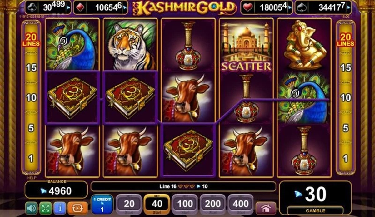 Kashmir Gold Slot - screenshot