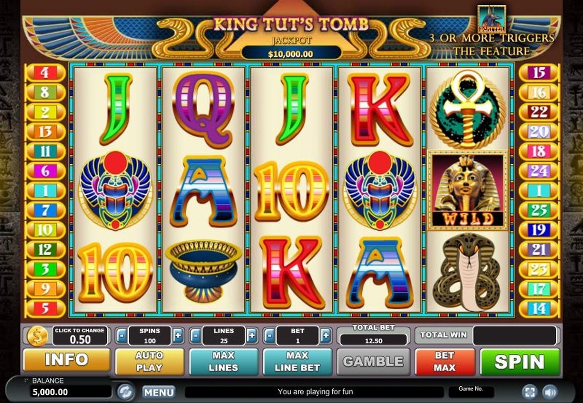 King Tut's Tomb - screenshot