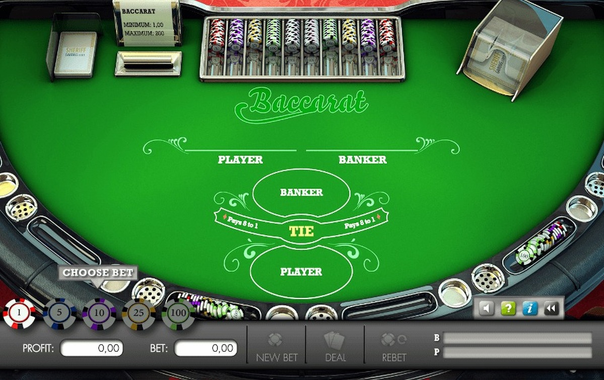 Baccarat - screenshot