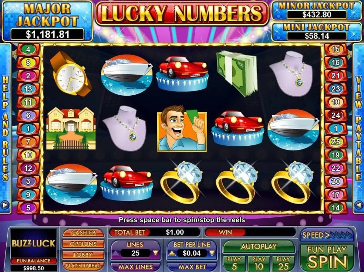 Lucky Numbers - screenshot