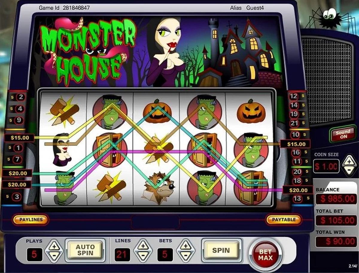 Monster House Slot - screenshot