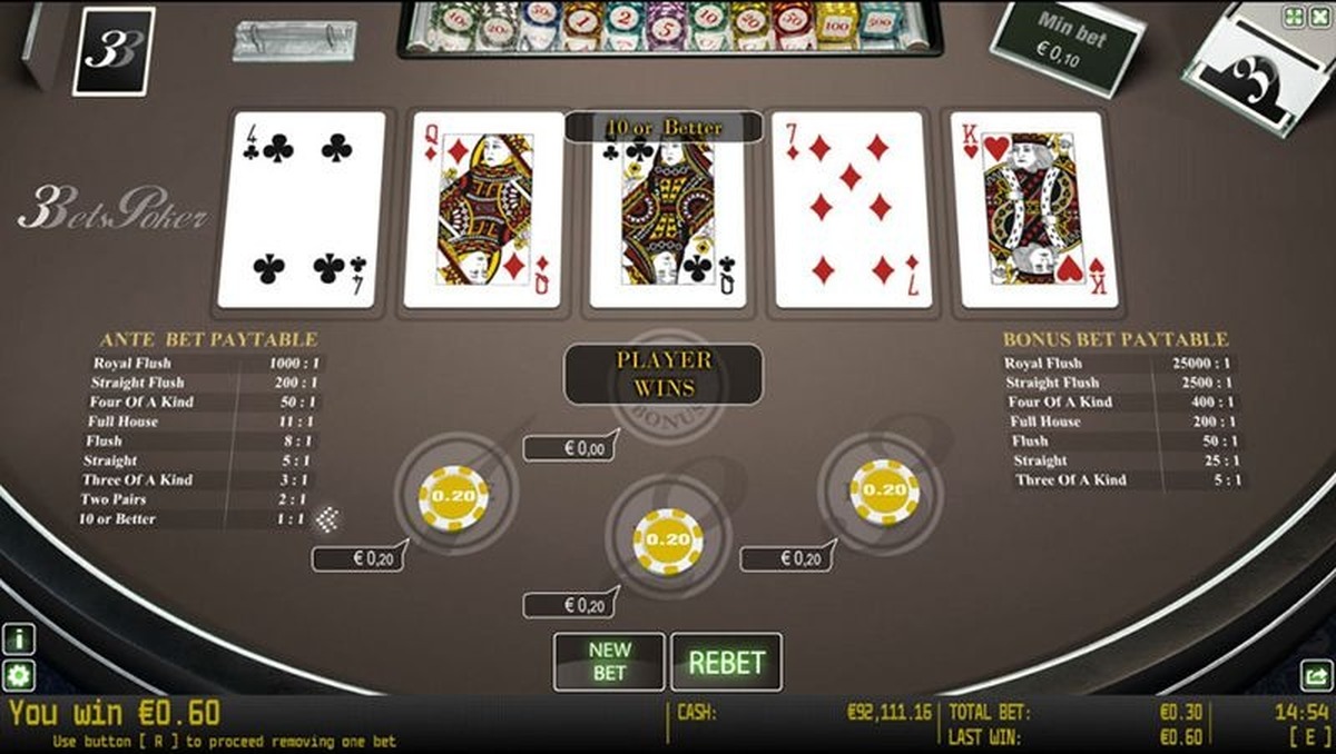 3Bets Poker - screenshot