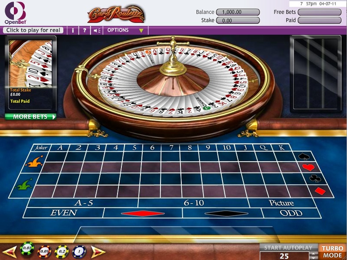 Card Roulette - screenshot