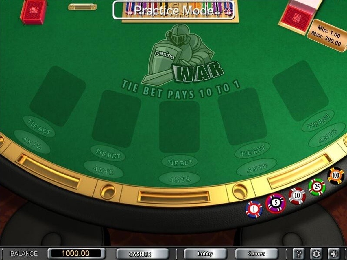 Casino War - screenshot