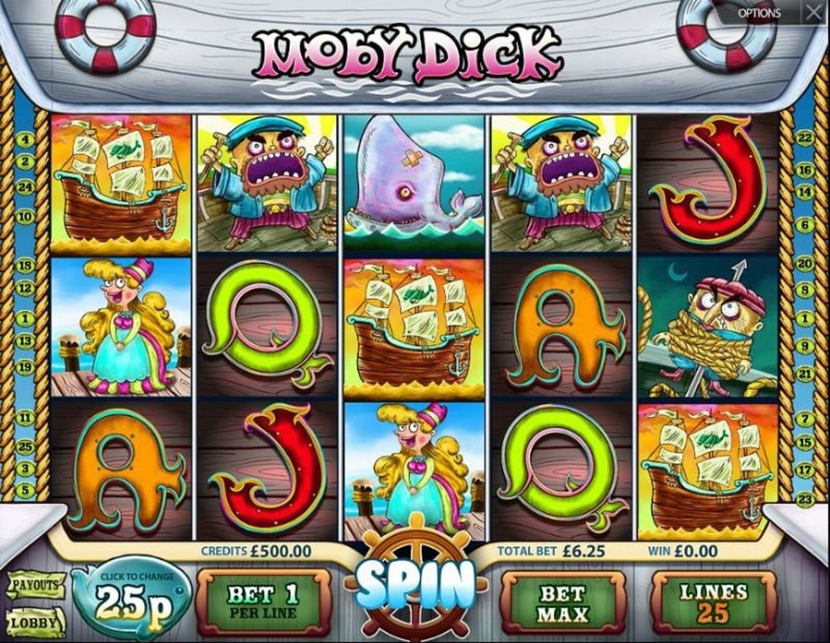 Moby Dick Slot - screenshot