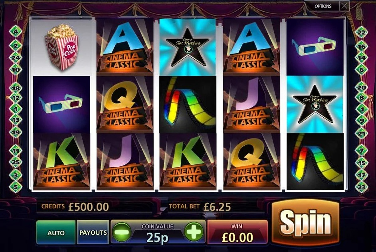 Classic Cinema Slot - screenshot