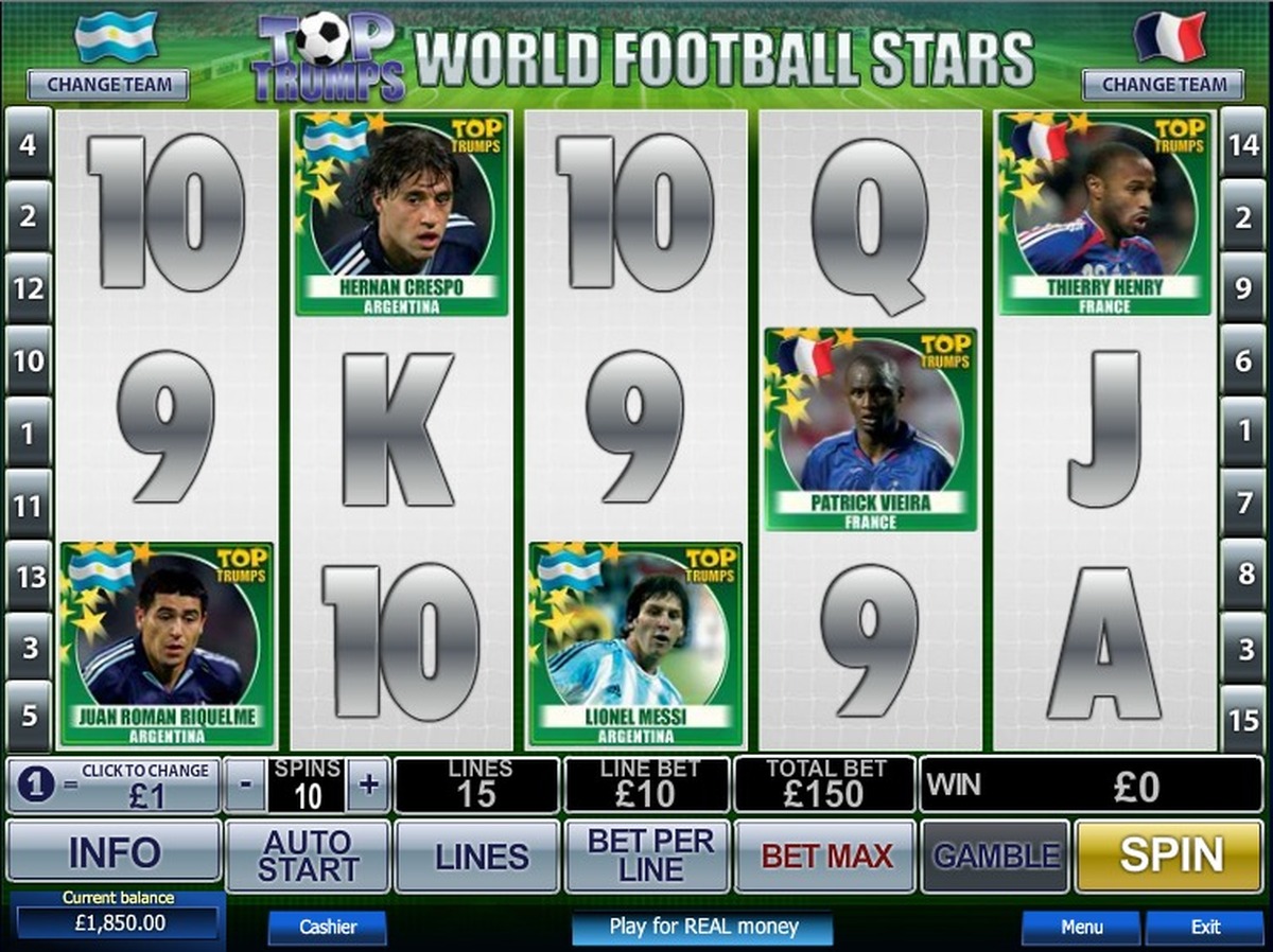 Football Stars Slot - screenshot