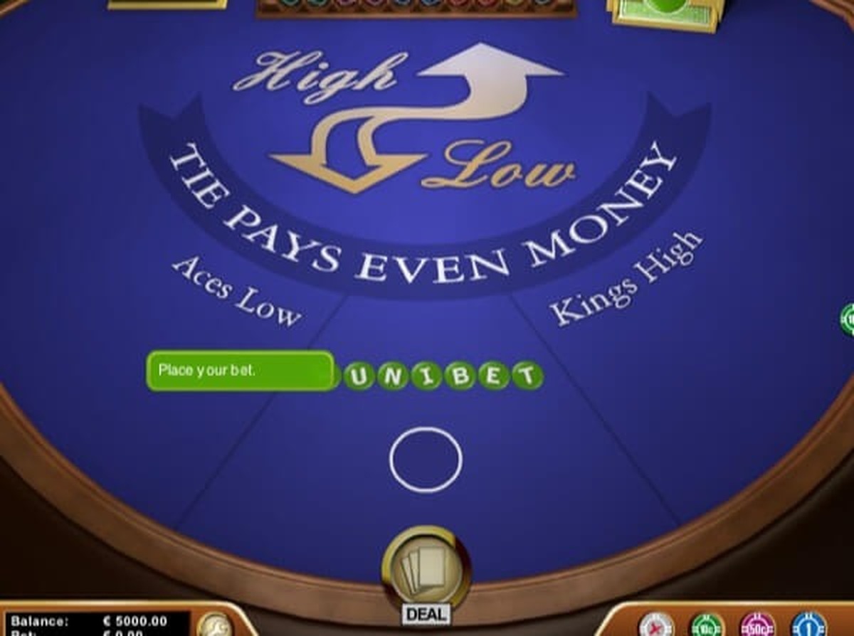 High Low - screenshot