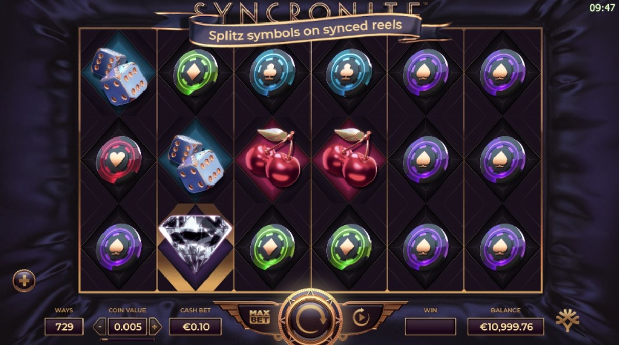 Syncronite Spitz Slot - screenshot