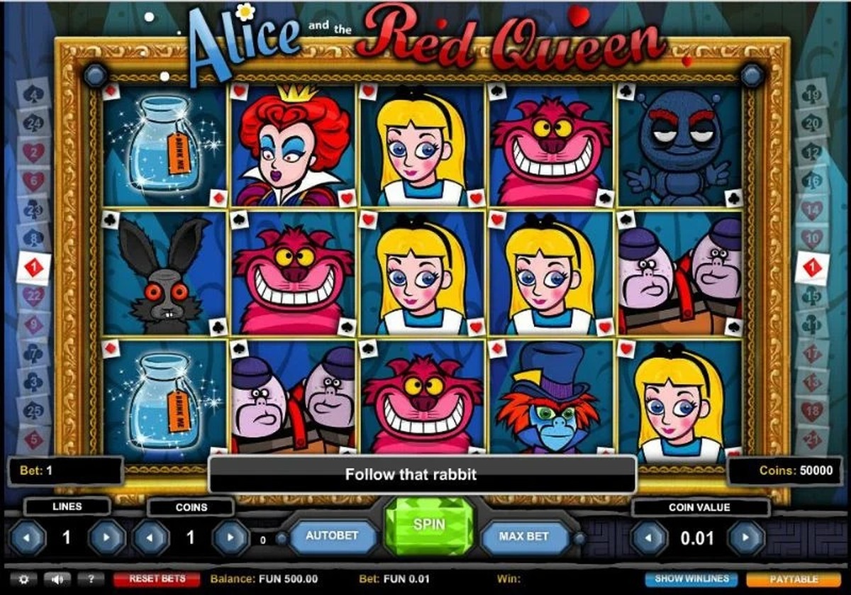 Alice and the Red Queen Slot - screenshot