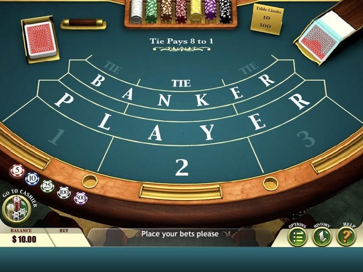 Baccarat - screenshot