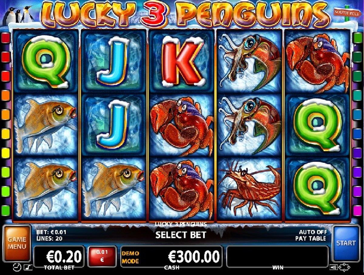 Lucky 3 Penguins - screenshot
