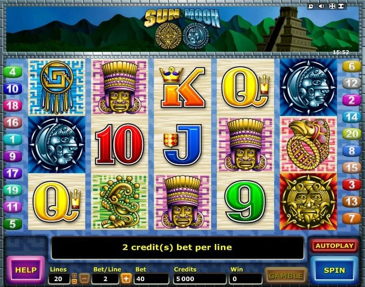 Sun And Moon Slot - screenshot