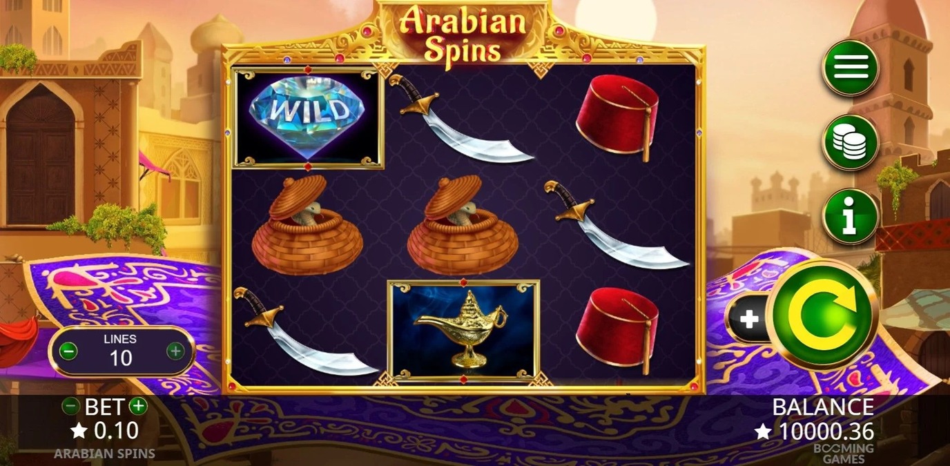 Arabian Spins - screenshot