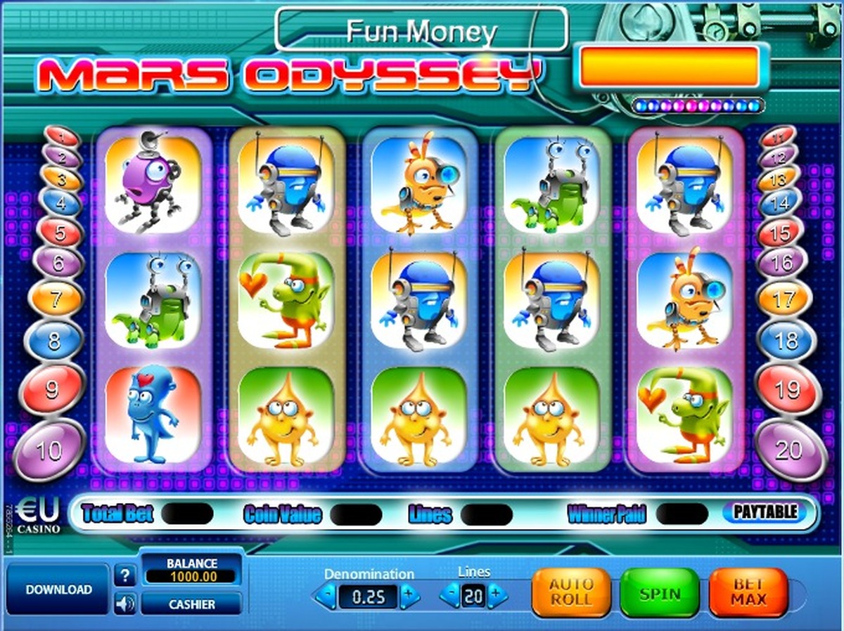 Mars Odyssey Slot - screenshot