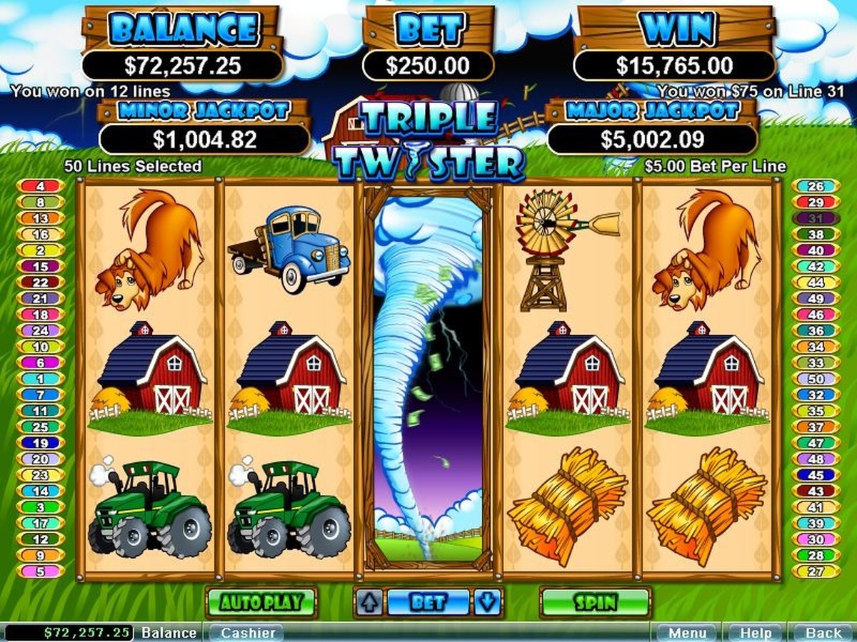 Triple Twister Slot - screenshot