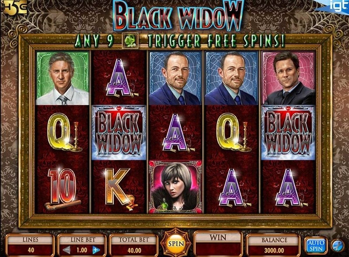 Black Widow Slot - screenshot