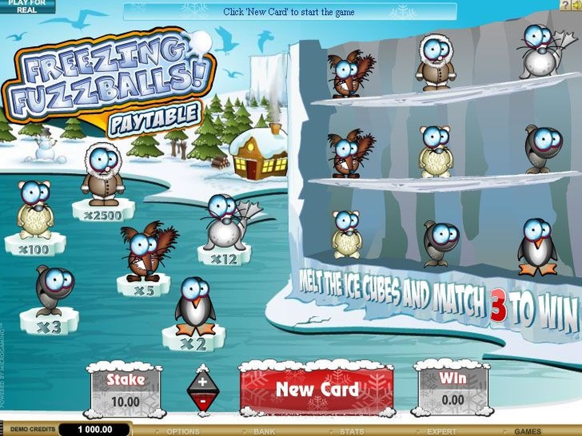 Freezing Fuzzballs - screenshot