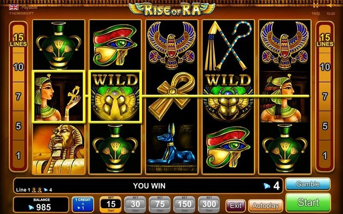 Rise Of Ra Slot - screenshot