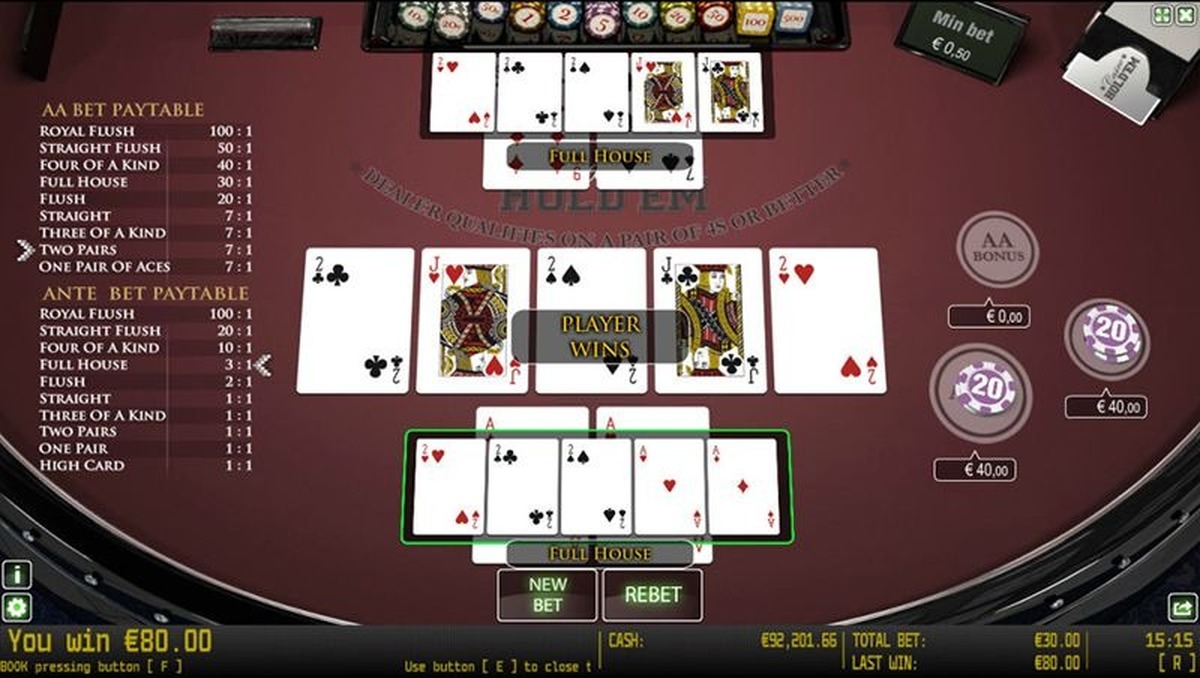 Casino Hold'em Privee - screenshot