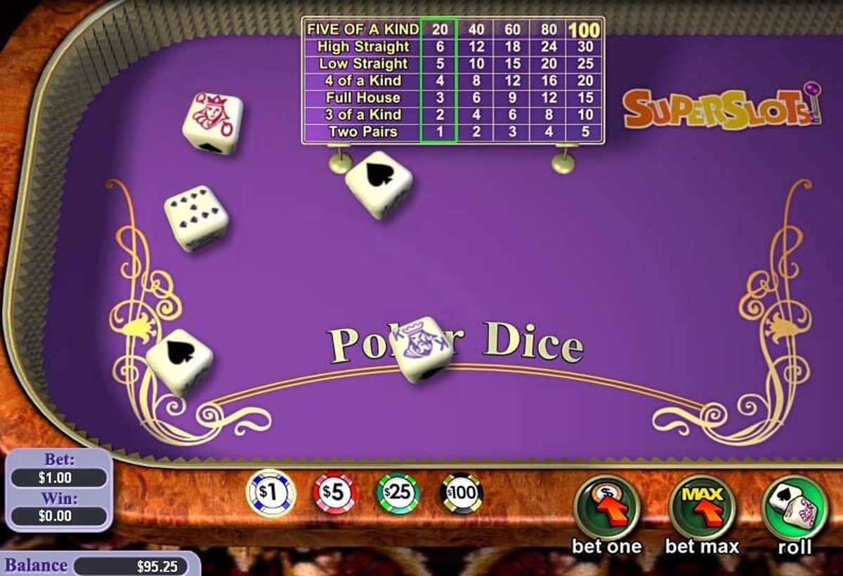 Poker Dice - screenshot